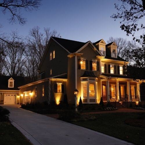 Does professionally installed landscape lighting increase home value- does your drieway need a boost__Premiere Electric__Premiere Electric