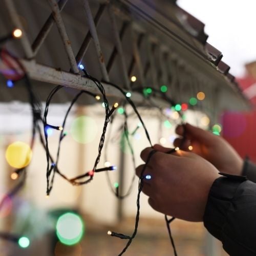 Holiday Lighting Safety Why Hire a Licensed Professional Electrician- common casues-- electric panel upgrade - AFCI breaker-Premiere (1)