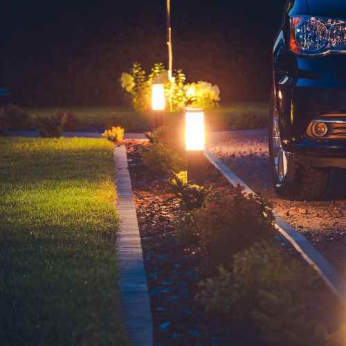 Outdoor Lighting Installation Guide _ driveway_lighting_Premiere Electric